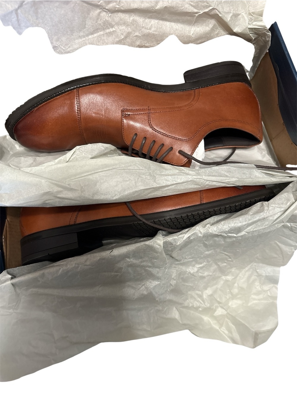 Cole Haan Brown Leather Shoes Grand 360